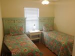 Two Comfy Twin Beds in the Guest Bedroom